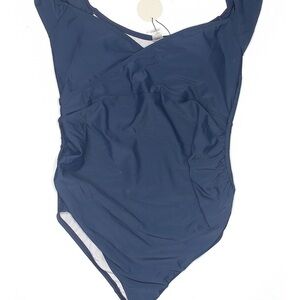 Pinkblush Deep Blue Women's One Piece Swimsuit
